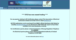 Desktop Screenshot of etci.ie